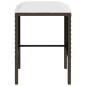 vidaXL 5-tlg. Sofagarnitur in L-Form mit Kissen Poly Rattan Braun vidaXL 5-tlg. Sofagarnitur in L-Form mit Kissen Poly Rattan Braun