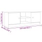 vidaXL TV-Schrank ALTA 112x35x41 cm Massivholz Kiefer vidaXL TV-Schrank ALTA 112x35x41 cm Massivholz Kiefer