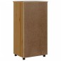 vidaXL Rollschrank mit Schubladen MOSS Honigbraun Massivholz Kiefer vidaXL Rollschrank mit Schubladen MOSS Honigbraun Massivholz Kiefer