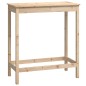 vidaXL Bartisch 100x50x110 cm Massivholz Kiefer vidaXL Bartisch 100x50x110 cm Massivholz Kiefer