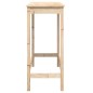 vidaXL Bartisch 100x50x110 cm Massivholz Kiefer vidaXL Bartisch 100x50x110 cm Massivholz Kiefer