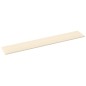 Wandpaneele 12 Stk. Creme 90x15 cm Samt 1,62 m² Wandpaneele 12 Stk. Creme 90x15 cm Samt 1,62 m²