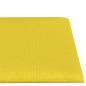 Wandpaneele 12 Stk. Hellgelb 30x15 cm Stoff 0,54 m² Wandpaneele 12 Stk. Hellgelb 30x15 cm Stoff 0,54 m²
