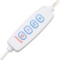 vidaXL Schminktisch-Set mit LED Grau Sonoma Holzwerkstoff vidaXL Schminktisch-Set mit LED Grau Sonoma Holzwerkstoff