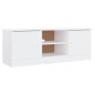 vidaXL TV-Schrank ALTA Weiß 112x35x41 cm Massivholz Kiefer vidaXL TV-Schrank ALTA Weiß 112x35x41 cm Massivholz Kiefer