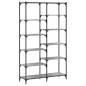 vidaXL Bücherregal Grau Sonoma 100x32x170 cm Holzwerkstoff und Eisen vidaXL Bücherregal Grau Sonoma 100x32x170 cm Holzwerkstoff und Eisen