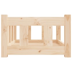 vidaXL Hundebett 55,5x45,5x28 cm Massivholz Kiefer