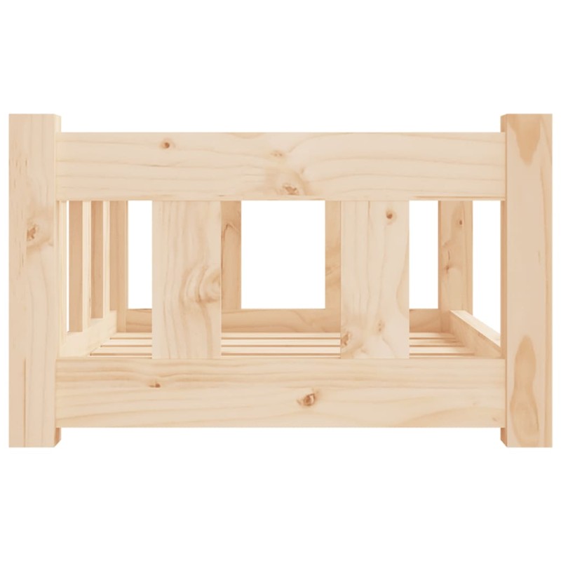 vidaXL Hundebett 55,5x45,5x28 cm Massivholz Kiefer vidaXL Hundebett 55,5x45,5x28 cm Massivholz Kiefer