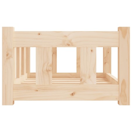 vidaXL Hundebett 55,5x45,5x28 cm Massivholz Kiefer