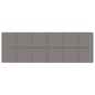 Wandpaneele 12 Stk. Hellgrau 90x30 cm Stoff 3,24 m² Wandpaneele 12 Stk. Hellgrau 90x30 cm Stoff 3,24 m²