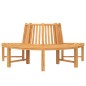 vidaXL Baumbänke 2 Stk. Halbrund Ø201 cm Massivholz Teak vidaXL Baumbänke 2 Stk. Halbrund Ø201 cm Massivholz Teak