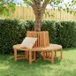 vidaXL Baumbänke 2 Stk. Halbrund Ø160 cm Massivholz Teak vidaXL Baumbänke 2 Stk. Halbrund Ø160 cm Massivholz Teak