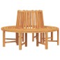 vidaXL Baumbänke 2 Stk. Halbrund Ø160 cm Massivholz Teak vidaXL Baumbänke 2 Stk. Halbrund Ø160 cm Massivholz Teak