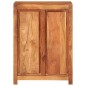 vidaXL Sideboard 55x33x75 cm Massivholz Akazie vidaXL Sideboard 55x33x75 cm Massivholz Akazie