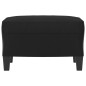 vidaXL Fußhocker Schwarz 60x50x41 cm Kunstleder vidaXL Fußhocker Schwarz 60x50x41 cm Kunstleder