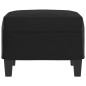 vidaXL Fußhocker Schwarz 60x50x41 cm Kunstleder vidaXL Fußhocker Schwarz 60x50x41 cm Kunstleder