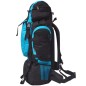 vidaXL Wanderrucksack XXL 75 L Schwarz und Blau vidaXL Wanderrucksack XXL 75 L Schwarz und Blau