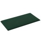 Wandpaneele 12 Stk. Dunkelgrün 60x30 cm Stoff 2,16 m² Wandpaneele 12 Stk. Dunkelgrün 60x30 cm Stoff 2,16 m²