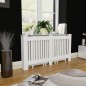 MDF Heizkörper-Abdeckung Heizkörperverkleidung 152 cm, weiß MDF Heizkörper-Abdeckung Heizkörperverkleidung 152 cm, weiß