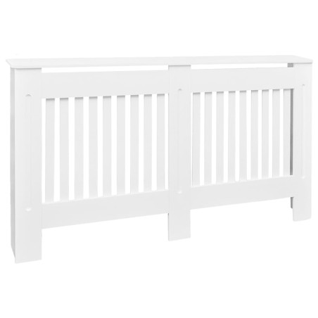 MDF Heizkörper-Abdeckung Heizkörperverkleidung 152 cm, weiß