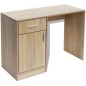 vidaXL Schreibtisch mit Schublade und Schrank Eiche 100x40x73 cm vidaXL Schreibtisch mit Schublade und Schrank Eiche 100x40x73 cm