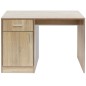 vidaXL Schreibtisch mit Schublade und Schrank Eiche 100x40x73 cm vidaXL Schreibtisch mit Schublade und Schrank Eiche 100x40x73 cm