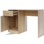 vidaXL Schreibtisch mit Schublade und Schrank Eiche 100x40x73 cm vidaXL Schreibtisch mit Schublade und Schrank Eiche 100x40x73 cm