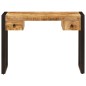 vidaXL Schreibtisch mit 2 Schubladen 110 x 50 x 77 cm Mangoholz Massiv vidaXL Schreibtisch mit 2 Schubladen 110 x 50 x 77 cm Mangoholz Massiv