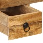 vidaXL Schreibtisch mit 2 Schubladen 110 x 50 x 77 cm Mangoholz Massiv vidaXL Schreibtisch mit 2 Schubladen 110 x 50 x 77 cm Mangoholz Massiv