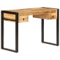 vidaXL Schreibtisch mit 2 Schubladen 110 x 50 x 77 cm Mangoholz Massiv vidaXL Schreibtisch mit 2 Schubladen 110 x 50 x 77 cm Mangoholz Massiv