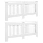 vidaXL Heizkörperabdeckung 2 Stk. Weiß MDF 172 cm vidaXL Heizkörperabdeckung 2 Stk. Weiß MDF 172 cm