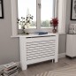vidaXL Heizkörperabdeckung Weiß 112×19×81,5 cm MDF vidaXL Heizkörperabdeckung Weiß 112×19×81,5 cm MDF
