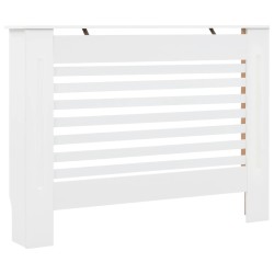 vidaXL Heizkörperabdeckung Weiß 112×19×81,5 cm MDF