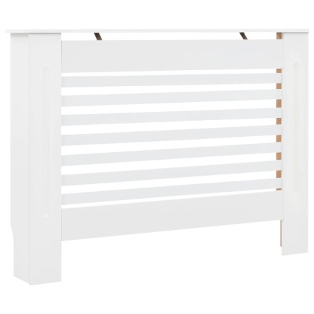 vidaXL Heizkörperabdeckung Weiß 112×19×81,5 cm MDF