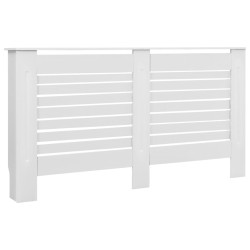 vidaXL Heizkörperabdeckung Weiß 152×19×81,5 cm MDF