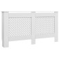 vidaXL Heizkörperabdeckung Weiß 152x19x81,5 cm MDF vidaXL Heizkörperabdeckung Weiß 152x19x81,5 cm MDF