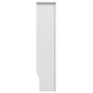vidaXL Heizkörperabdeckung Weiß 152x19x81,5 cm MDF vidaXL Heizkörperabdeckung Weiß 152x19x81,5 cm MDF