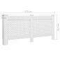 vidaXL Heizkörperabdeckung Weiß 172×19×81,5 cm MDF vidaXL Heizkörperabdeckung Weiß 172×19×81,5 cm MDF
