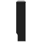 vidaXL Heizkörperverkleidung Schwarz 112 x 19 x 81 cm MDF vidaXL Heizkörperverkleidung Schwarz 112 x 19 x 81 cm MDF