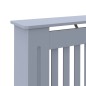 vidaXL Heizkörperverkleidung Anthrazit 152 x 19 x 81 cm MDF vidaXL Heizkörperverkleidung Anthrazit 152 x 19 x 81 cm MDF
