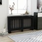 vidaXL Heizkörperverkleidung Schwarz 152x19x81,5 cm MDF vidaXL Heizkörperverkleidung Schwarz 152x19x81,5 cm MDF