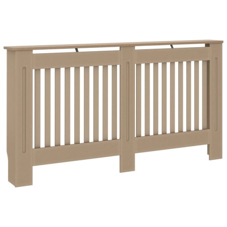 vidaXL Heizkörperverkleidung 152x19x81,5 cm MDF