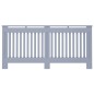 vidaXL Heizkörperverkleidung Anthrazit 172 x 19 x 81 cm MDF vidaXL Heizkörperverkleidung Anthrazit 172 x 19 x 81 cm MDF