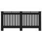 vidaXL Heizkörperverkleidung Schwarz 172 x 19 x 81 cm MDF vidaXL Heizkörperverkleidung Schwarz 172 x 19 x 81 cm MDF
