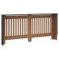 vidaXL Heizkörperverkleidung Schwarz 172 x 19 x 81 cm MDF vidaXL Heizkörperverkleidung Schwarz 172 x 19 x 81 cm MDF