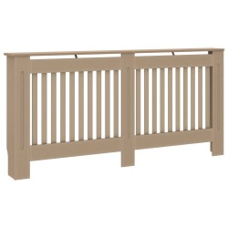 vidaXL Heizkörperverkleidung 172x19x81 cm MDF