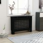 vidaXL Heizkörperverkleidung Schwarz 112 x 19 x 81 cm MDF vidaXL Heizkörperverkleidung Schwarz 112 x 19 x 81 cm MDF