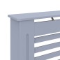 vidaXL Heizkörperverkleidung Anthrazit 112 x 19 x 81 cm MDF vidaXL Heizkörperverkleidung Anthrazit 112 x 19 x 81 cm MDF