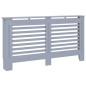 vidaXL Heizkörperverkleidung Anthrazit 152x19x81,5 cm MDF vidaXL Heizkörperverkleidung Anthrazit 152x19x81,5 cm MDF