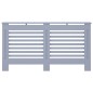 vidaXL Heizkörperverkleidung Anthrazit 152x19x81,5 cm MDF vidaXL Heizkörperverkleidung Anthrazit 152x19x81,5 cm MDF